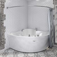 Карниз для ванны Radomir Филадельфия 168 Хром арт-1-12-2-0-0-042 — фото 1, Карнизы для ванной