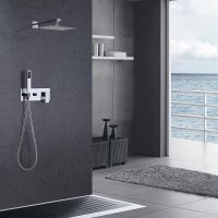 Душевая система Abber Daheim Хром арт-AF8218 — фото 2, Встраиваемые душевые комплекты