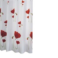 Штора для ванны Ridder Mohn 200х180 Красная арт-47800 — фото 4, Шторы для ванной