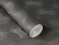 Обои RASCH Sky Lounge Винил на флизелине (0,53*10,05) Серый, Однотонный арт-608168 — фото 4, Обои для стен