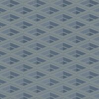 Обои Zambaiti Parati Vision Винил на флизелине (0,70*10,05) Голубой/Синий/Серебряный, Геометрия/Ромб арт-76050 — фото 1, Обои для стен