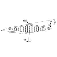 Товар: Верхний душ Kludi A-Qa Белый Хром арт-6443091-00 - фото 2 Верхний душ Kludi A-Qa Белый Хром арт-6443091-00 — фото 2, Верхние души