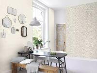 Обои RASCH Garden Винил на флизелине (0,53*10,05) Белый/Бежевый/Коричневый, Цветы арт-869408 — фото 2, Обои для стен