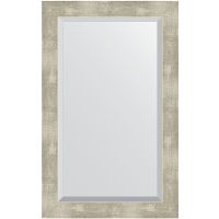 Зеркало Evoform Exclusive 81х51 с фацетом в багетной раме - Алюминий 61 мм арт-BY 1139 — фото 1, Зеркала в ванную комнату