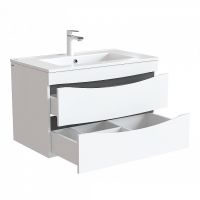 Тумба под раковину Iddis Cloud 80 подвесная Белая арт-CLO80W0i95 — фото 3, Тумбы под раковину