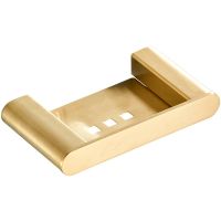 Мыльница CeramaLux Florenzia Золото матовое арт-63105 — фото 1, Мыльницы