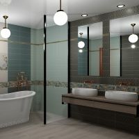 Товар: Керамическая плитка Kerama Marazzi Зимний сад зеленый светлый структура настенная 15х40 см арт-15127 - фото 4 Керамическая плитка Kerama Marazzi Зимний сад зеленый светлый структура настенная 15х40 см арт-15127 — фото 4, Керамическая плитка