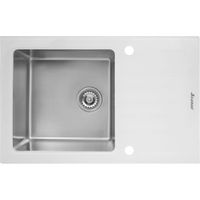 Кухонная мойка Seaman Eco Glass Нержавеющая сталь арт-SMG-780W.B — фото 1, Кухонные мойки