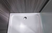 Душевой уголок Esbano ESR-8021 120x80 профиль Хром стекло рифленое арт-ESUGR8021 — фото 8, Прямоугольные душевые уголки