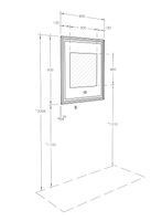 Товар: Зеркало Aquaton Уэльс 80 с подсветкой с сенсорным выключателем с антизапотеванием арт-1A214002WA010 - фото 3 Зеркало Aquaton Уэльс 80 с подсветкой с сенсорным выключателем с антизапотеванием арт-1A214002WA010 — фото 3, Зеркала в ванную комнату
