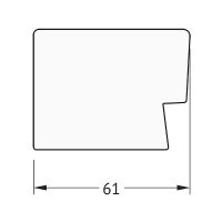 Зеркало Evoform Exclusive 101х71 с фацетом в багетной раме - Алюминий 61 мм арт-BY 1199 — фото 5, Зеркала в ванную комнату