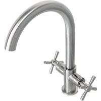 Смеситель для кухни Orange Mia Никель арт-M34-821ni — фото 5, Смесители для кухни