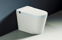 Унитаз биде Abber Bequem приставной с сиденьем Микролифт арт-AC1117S — фото 14, Умные унитазы