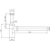 Товар: Сифон для раковины Rav Slezak Белый арт-MD0232B - фото 2 Сифон для раковины Rav Slezak Белый арт-MD0232B — фото 2, Сифоны для раковины