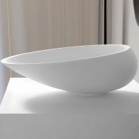 Раковина-чаша Abber Stein 54 Белая матовая арт-AS2616 — фото 2, Раковины накладные