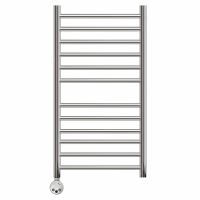 Электрический полотенцесушитель Point Аврора П12 500x800 левый/правый Хром арт-PN10158SE — фото 3, Электрические полотенцесушители