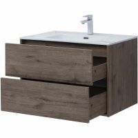 Товар: Тумба под раковину Aquanet Lino 80 Flat подвесная Дуб веллингтон арт-287543 - фото 7 Тумба под раковину Aquanet Lino 80 Flat подвесная Дуб веллингтон арт-287543 — фото 7, Тумбы под раковину