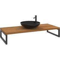 Товар: Консоль под раковину Orka Kestel 120 Дуб арт-3001043 - фото 1 Консоль под раковину Orka Kestel 120 Дуб арт-3001043 — фото 1, Консоли для раковины