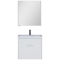 Комплект мебели для ванной Aquanet Латина 70 подвесной Белый арт-180123 — фото 1, Комплекты мебели для ванной