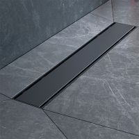 Душевой лоток AM.PM PrimeFlow 50 с Черной матовой решеткой / под плитку Tile арт-W02SC-U11-050-04BM — фото 8, Душевые лотки