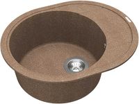 Кухонная мойка Florentina Родос-580 Коричневая арт-20.240.B0580.105 — фото 2, Кухонные мойки