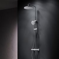 Душевая система AM.PM Like Хром арт-F0780464 — фото 8, Душевые стойки