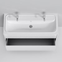 Тумба под раковину AM.PM Func 120 подвесная Белая матовая арт-M8FFUX1202WM — фото 4, Тумбы под раковину