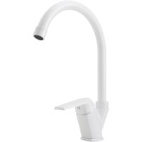 Смеситель для кухни Orange OneLife Белый арт-P02-000w — фото 5, Смесители для кухни