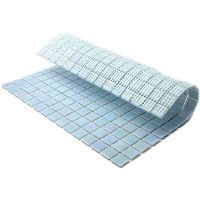 Стеклянная мозаика Alma Pearly 32,7х32,7 см арт-PE-BL511 (PE20) — фото 6, Мозаика