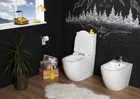 Чаша унитаза-компакта Aquanet Cetus C1 Rimless 00 без бачка, с сиденьем Микролифт арт-203342 — фото 5, Напольные унитазы