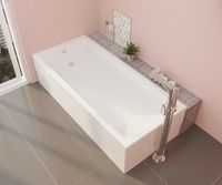 Акриловая ванна Vitra Neon 180x80 без гидромассажа арт-55840001000 — фото 6, Акриловые ванны