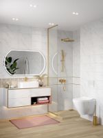 Зеркало Cersanit Led 090 Design 120 с подсветкой с подогревом арт-KN-LU-LED090*120-d-Os — фото 5, Зеркала в ванную комнату