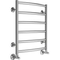 Водяной полотенцесушитель Terminus Атланта+ П6 500x600 Хром, нижнее подключение, G 1/2" ВР арт-4670078529985 — фото 1, Водяные полотенцесушители