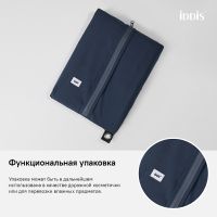 Штора для ванны Iddis Basic 180х200 Синяя арт-B69P218i11 — фото 9, Шторы для ванной