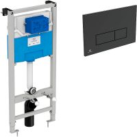 Инсталляция Ideal Standard Prosys для унитаза с Черной матовой клавишей смыва арт-TT00007/121A6 — фото 1, Инсталляции для унитазов