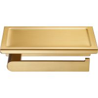 Держатель туалетной бумаги Milacio Ultra Брашированное золото арт-MCU.963.GD — фото 2, Держатели туалетной бумаги