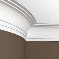 Карниз гибкий Европласт 1.50.147 2000x173x127 мм арт-1.50.147 (гибкий) — фото 2, Карнизы