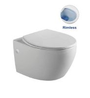 Унитаз Vincea Intero подвесной Белый с сиденьем Микролифт арт-VT1-21 — фото 2, Подвесные унитазы