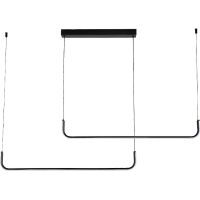 Товар: Потолочный светильник Crystal Lux Белый Черный арт-SUAVE SP35W LED L1200 BLACK - фото 1 Потолочный светильник Crystal Lux Белый Черный арт-SUAVE SP35W LED L1200 BLACK — фото 1, Подвесные светильники