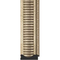 Зеркало Evoform Octagon 78х78 в багетной раме - Серебряный акведук 93 мм арт-BY 3816 — фото 2, Зеркала в ванную комнату