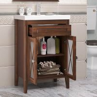 Тумба под раковину Opadiris Палермо 60 Светлый орех арт-00-00006718 — фото 5, Тумбы под раковину