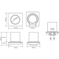 Стакан для зубных щеток Bemeta Organic Хром арт-157111011 — фото 2, Стаканы для зубных щеток