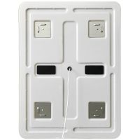 Зеркало BelBagno с подсветкой с сенсорным выключателем с bluetooth с микрофоном с динамиками арт-SPC-MAR-600-800-LED-TCH-PHONE — фото 5, Зеркала в ванную комнату