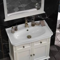 Тумба под раковину Opadiris Кантара 85 Слоновая кость арт-00-00007479 — фото 3, Тумбы под раковину