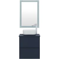 Тумба под раковину Aquanet Арт 60 подвесная Маренго арт-313264 — фото 14, Тумбы под раковину