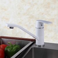 Товар: Смеситель для кухни Frap H31 Белый арт-F4531 - фото 2 Смеситель для кухни Frap H31 Белый арт-F4531 — фото 2, Смесители для кухни