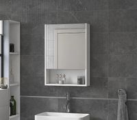 Зеркальный шкаф Vigo Urban 50 Белый арт-zsh.URB.50 — фото 2, Зеркальные шкафы в ванную