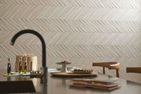 Керамический декор Keraben Khan Art White KSJ6C060 40х120 см арт-37079 — фото 2, Керамическая плитка