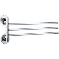 Полотенцедержатель Frap F38 поворотный Хром арт-F3813 — фото 1, Полотенцедержатели