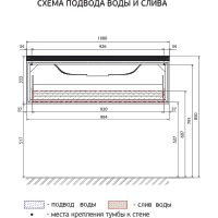 Товар: Тумба под раковину Marka One Milacco 100П подвесная Pure White арт-У72787 - фото 6 Тумба под раковину Marka One Milacco 100П подвесная Pure White арт-У72787 — фото 6, Тумбы под раковину